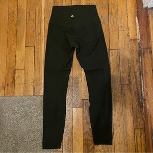 Army green lululemon Align legging 7/8 length